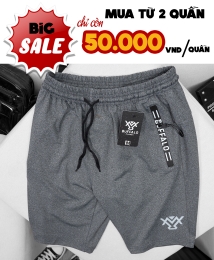 Short Poly Dây kéo BUFFALO Logo PQ