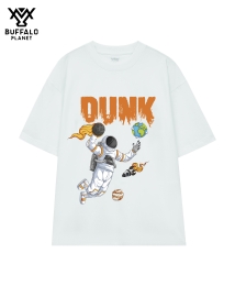 NASA DUNK - Áo thun Oversize form rộng Unisex